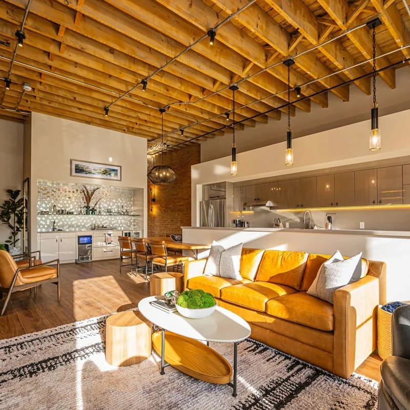 Historic Elegance with Balcony Downtown View